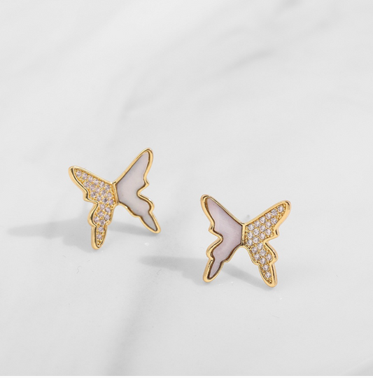 Butterfly Stud Earrings