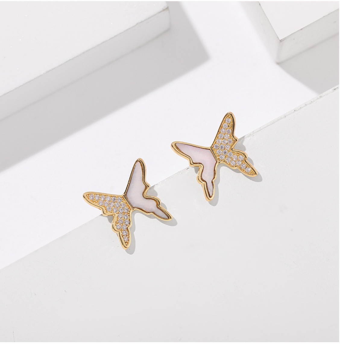 Butterfly Stud Earrings