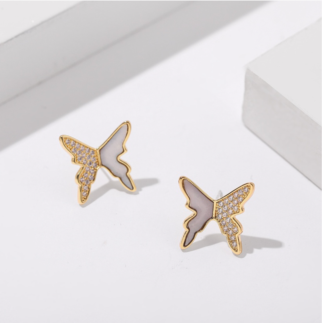 Butterfly Stud Earrings