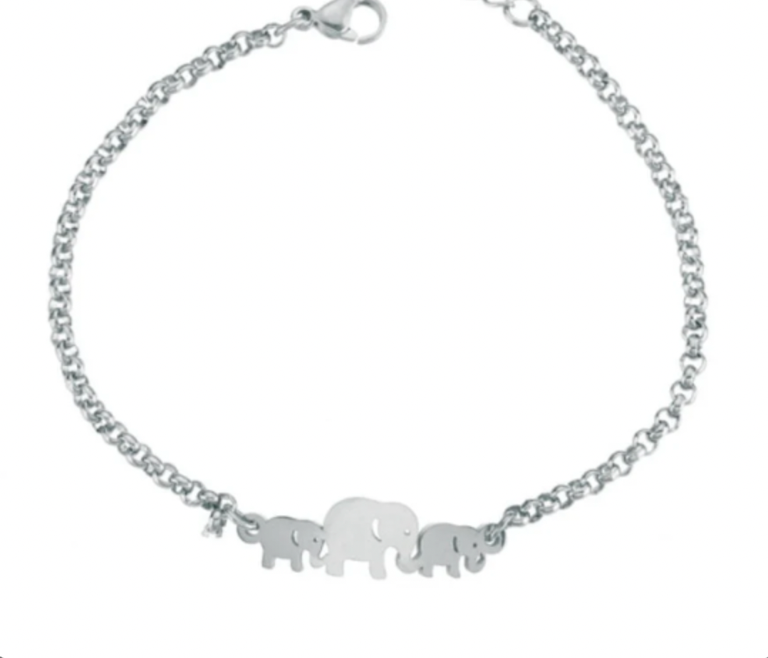 Family Elephant Bracelet