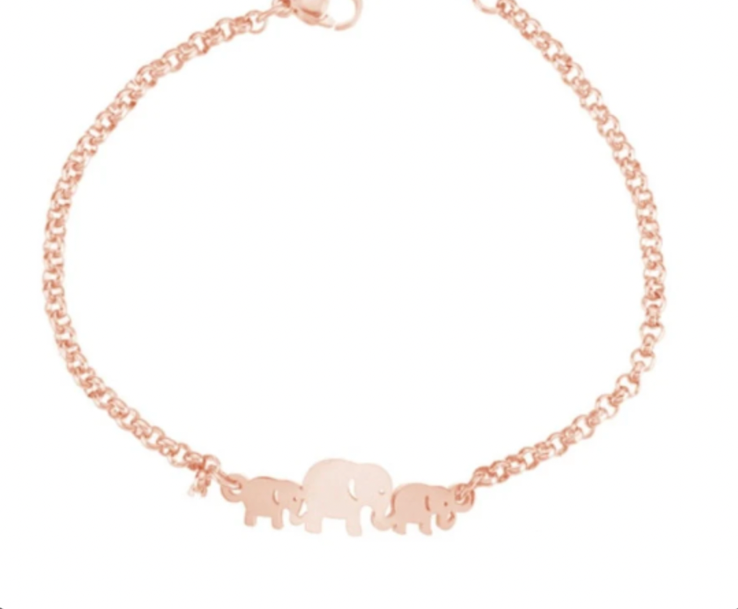 Family Elephant Bracelet