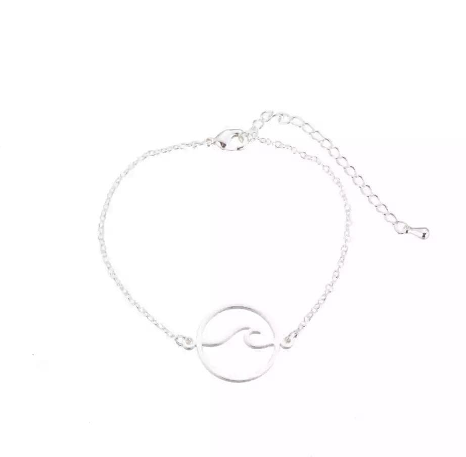 Tranquility Wave Bracelet - Silver