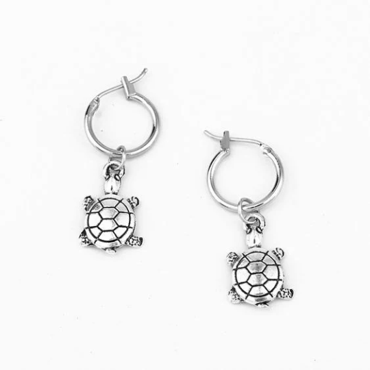 Turtle Dangle Earrings