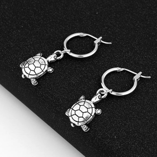 Turtle Dangle Earrings