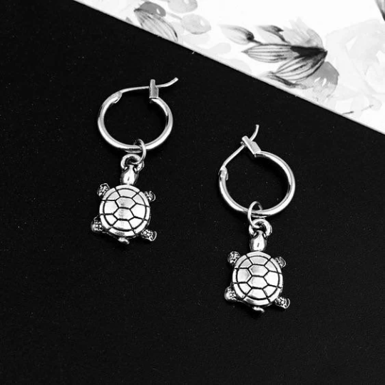 Turtle Dangle Earrings