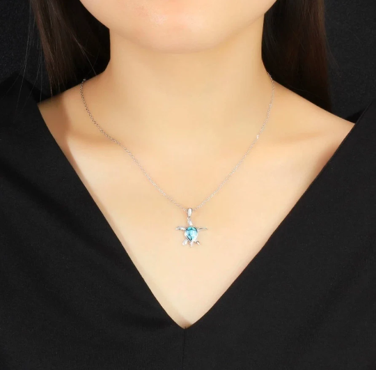 Petite Turtle NecklacE