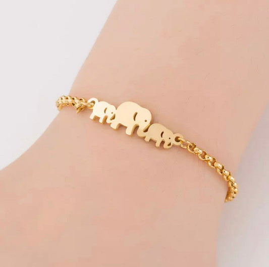 Family Elephant Bracelet