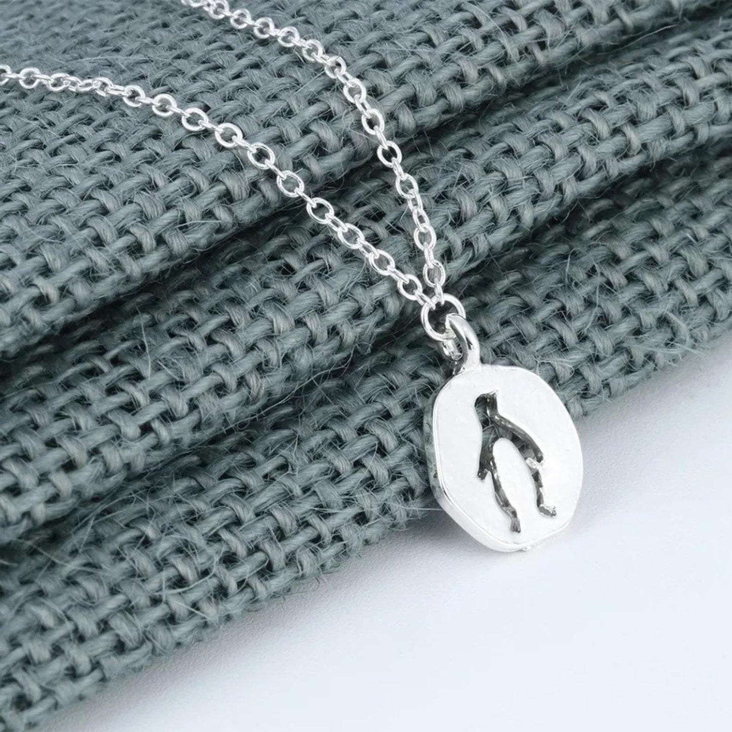 Cutout Penguin Pendant