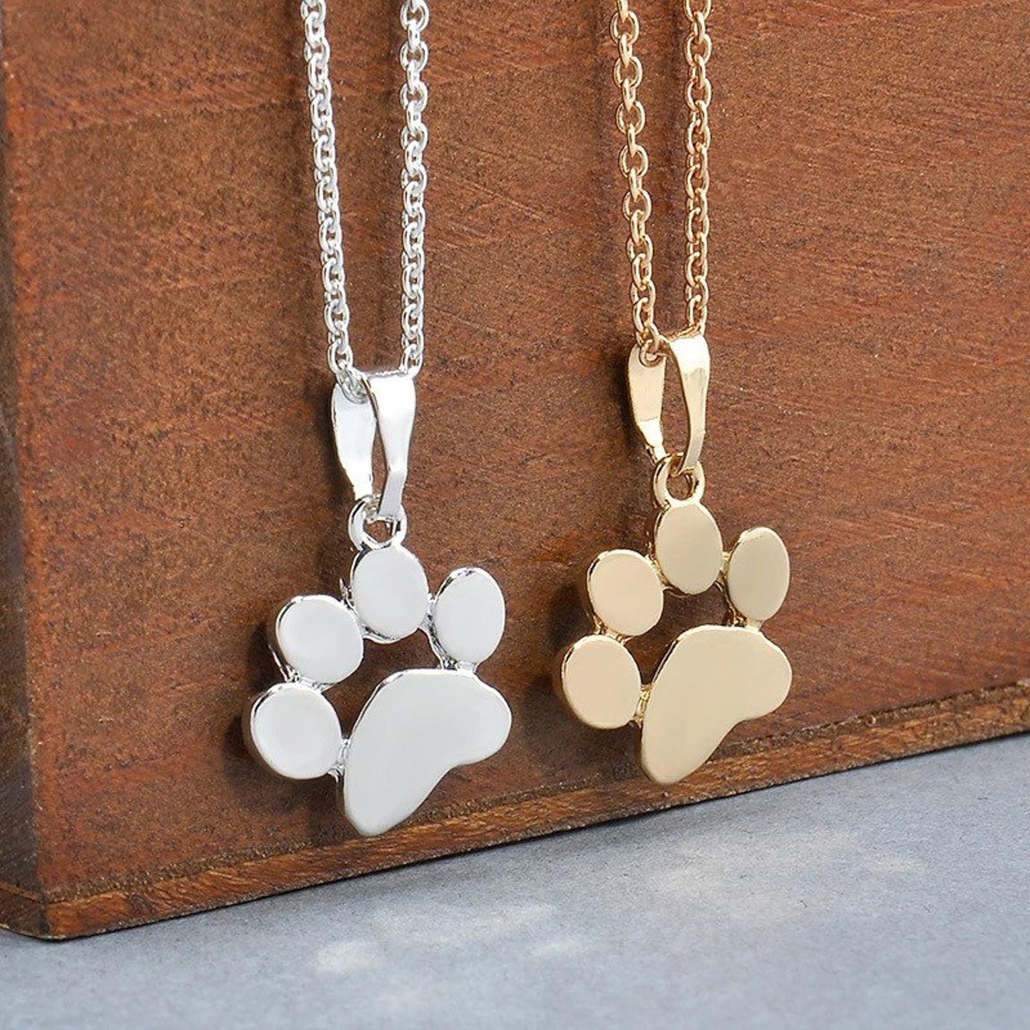 Paw Print Necklace