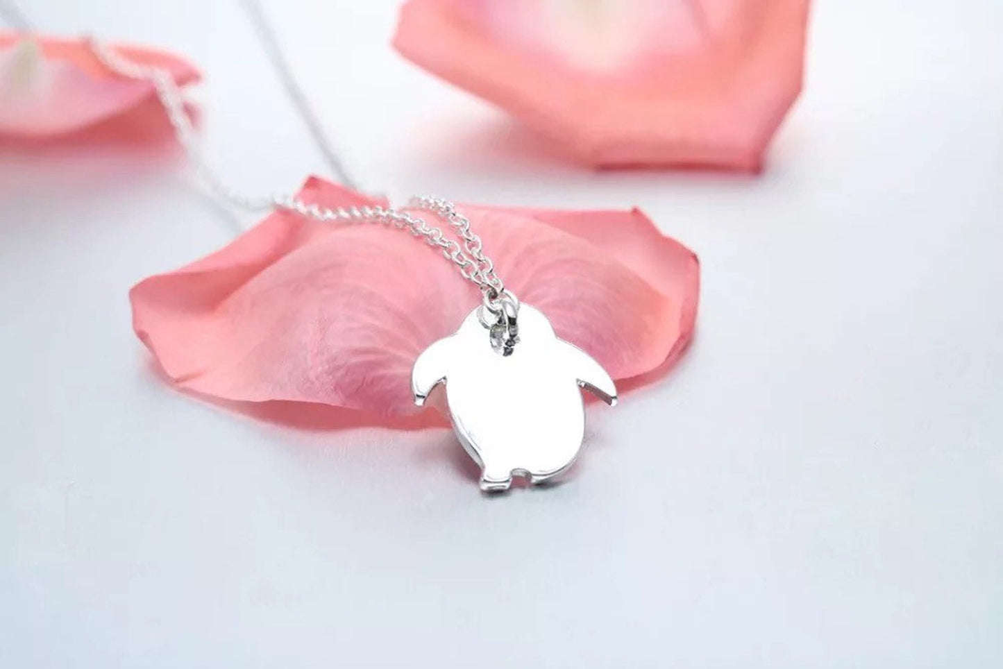 Blue Penguin Necklace