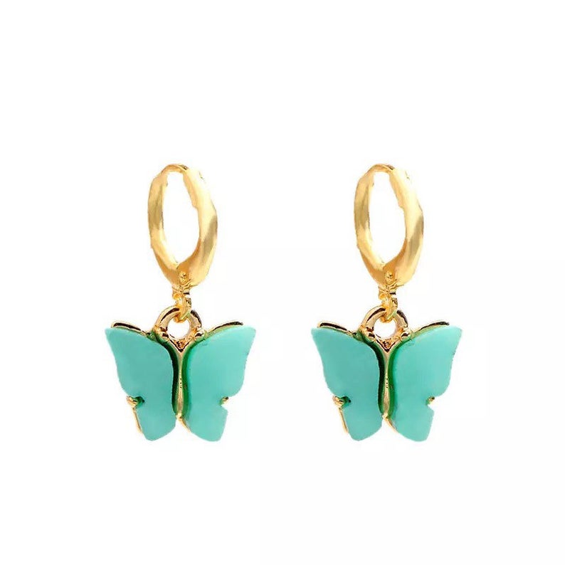 Dangle Butterfly Earrings