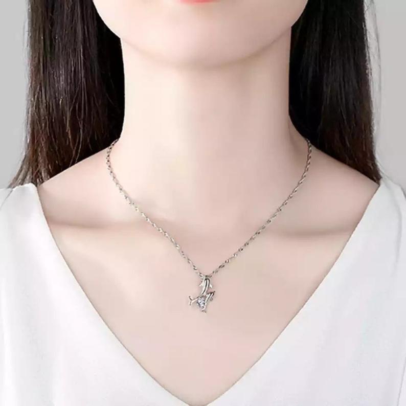 Sterling Silver Dolphin Necklace