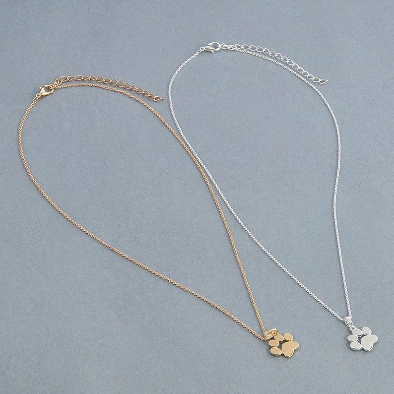 Paw Print Necklace