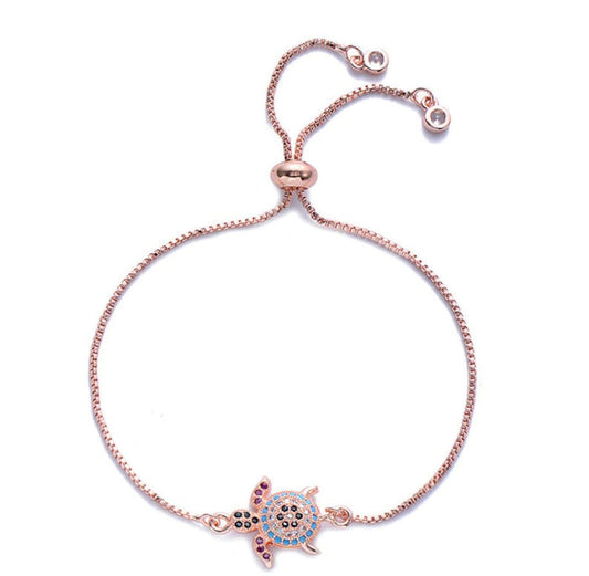 Rainbow Turtle Bracelet