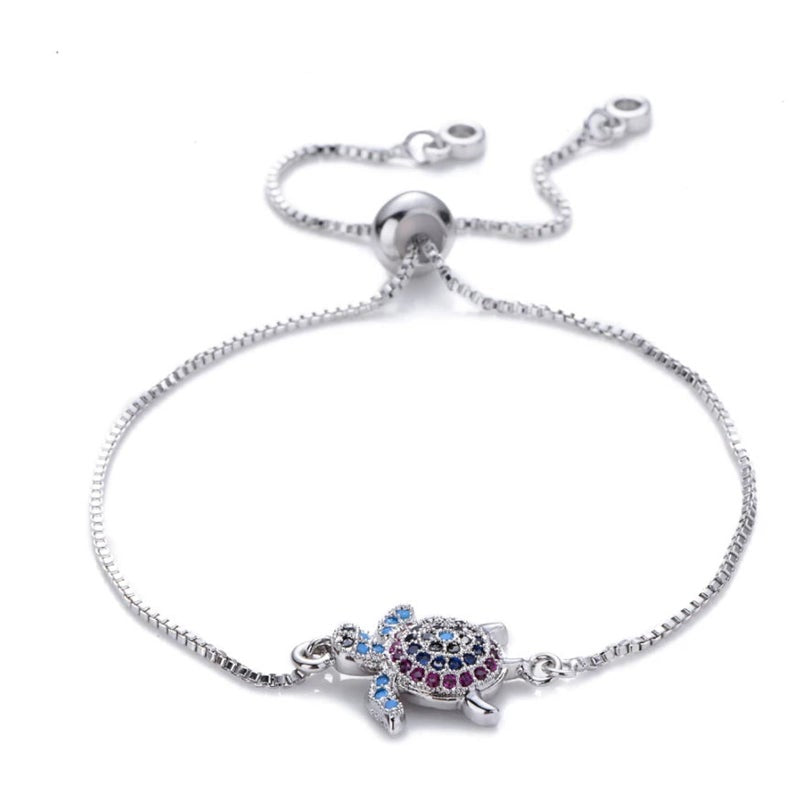 Rainbow Turtle Bracelet
