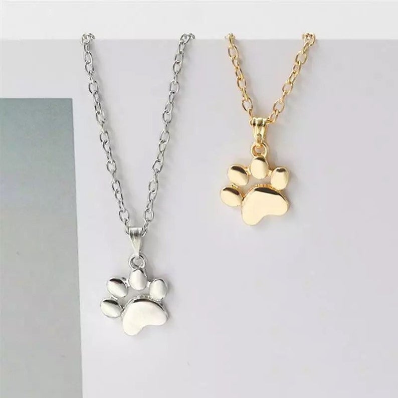 Paw Print Necklace