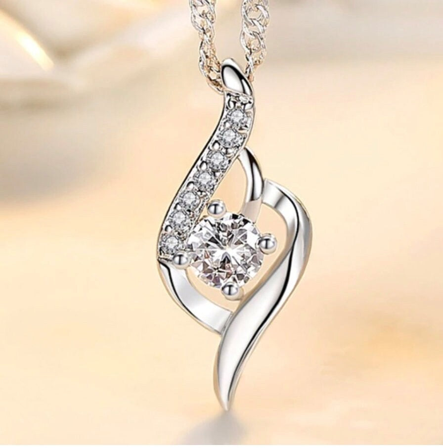 Diamond Crystal Necklace