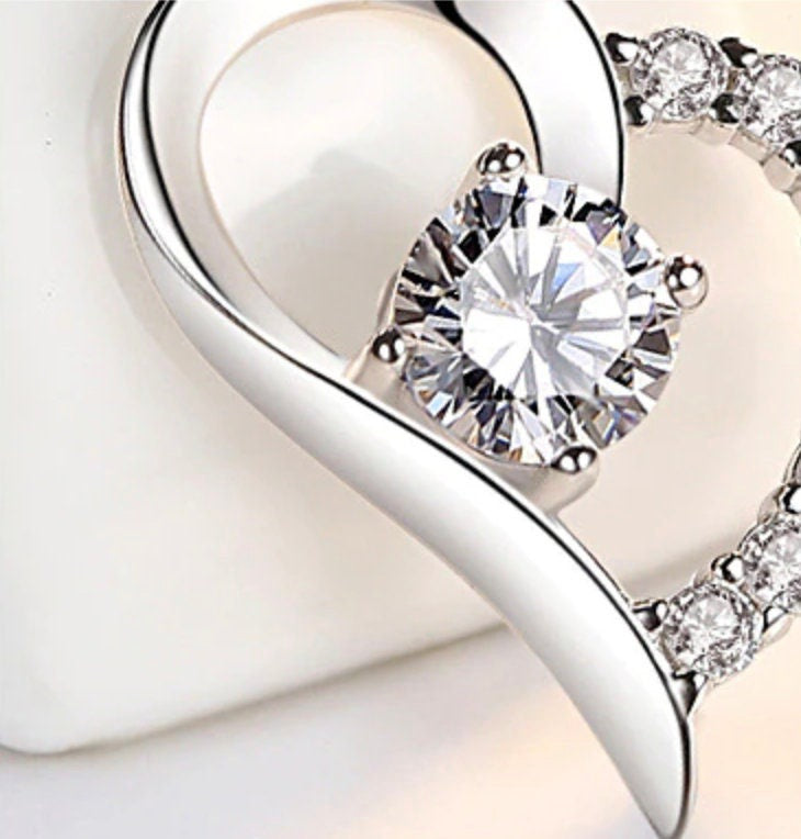 Diamond Heart Necklace