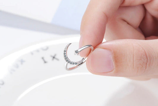 Crescent Moon Ring