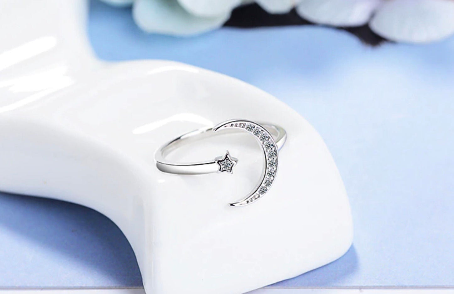 Crescent Moon Ring