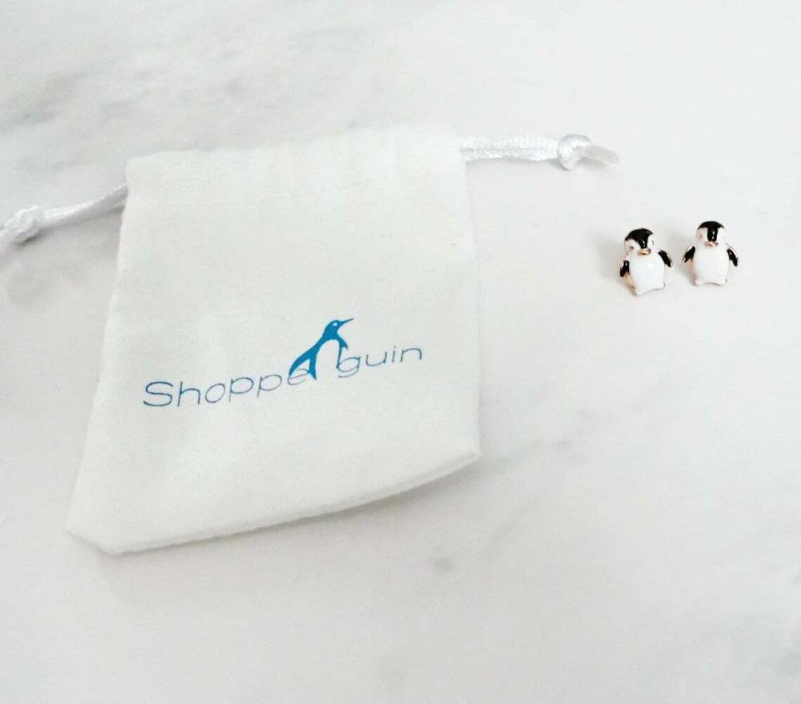 Cartoon Penguin Earrings
