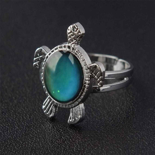 Adjustable Turtle Mood Ring