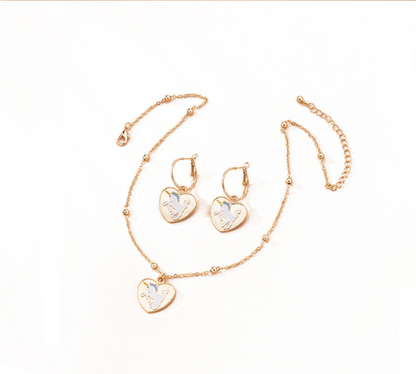 Unicorn Necklace And Earring Sets
