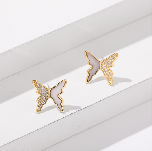 Butterfly Stud Earrings