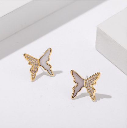 Butterfly Stud Earrings