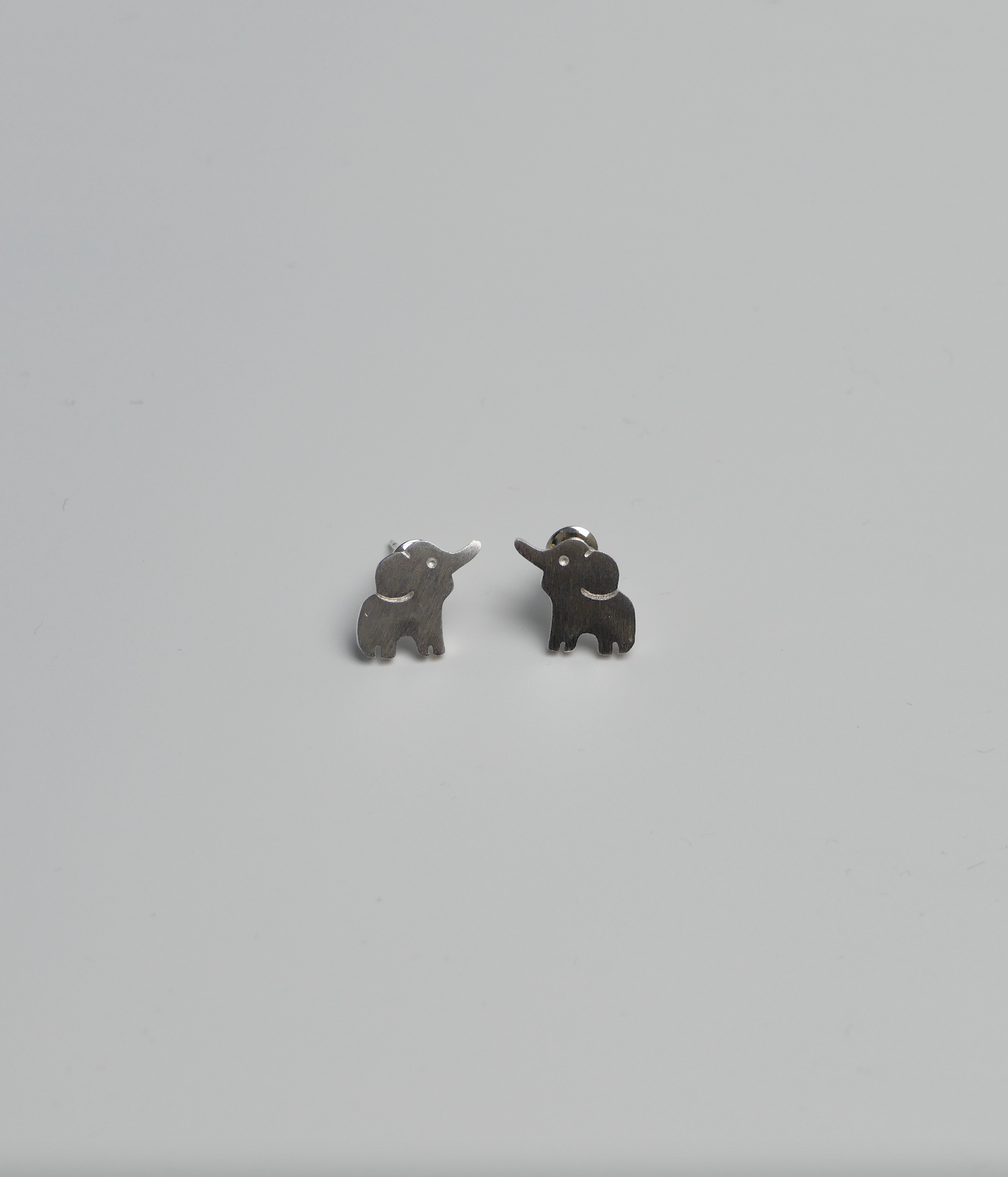 Gold Elephant Earrings