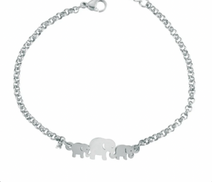 Family Elephant Bracelet