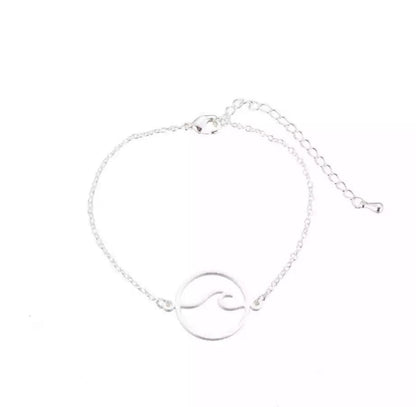 Tranquility Wave Bracelet - Silver