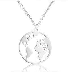 Earth Necklace - Silver