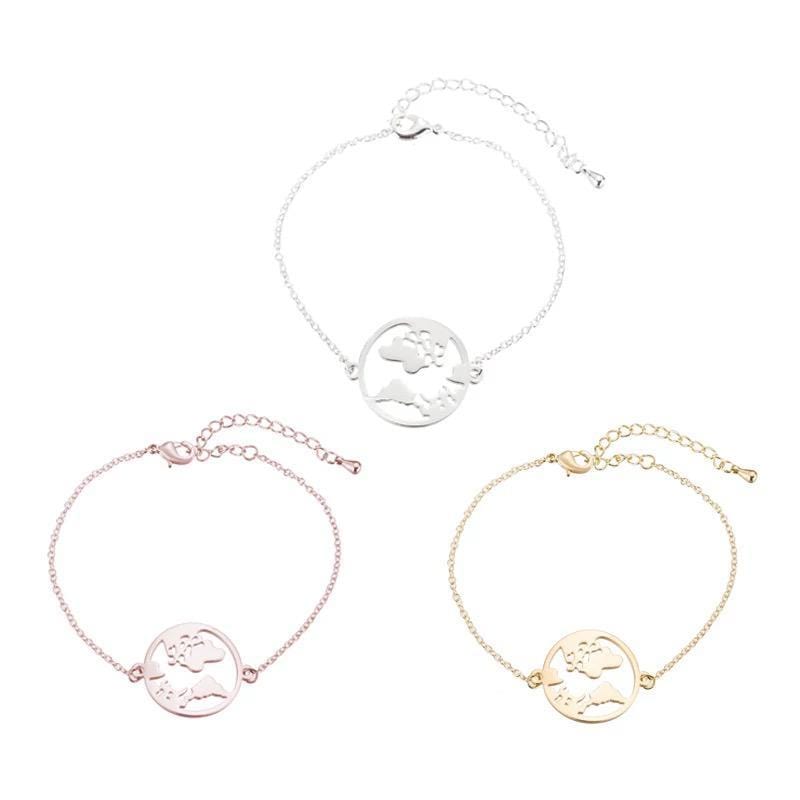 Earth Bracelet - Silver