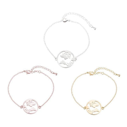 Earth Bracelet - Silver