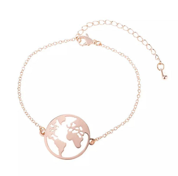 Earth Bracelet - Rose Gold