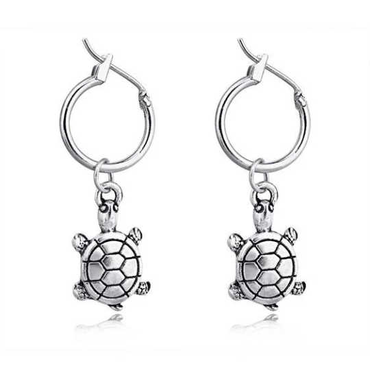 Turtle Dangle Earrings