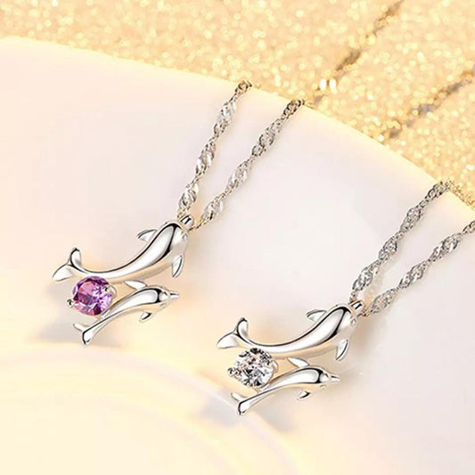 Sterling Silver Dolphin Necklace