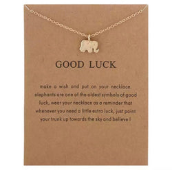 Good Luck Elephant Necklace