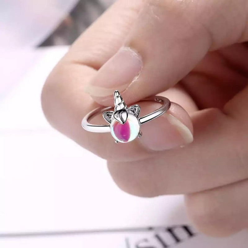 Sterling Silver Unicorn - Adjustable Ring
