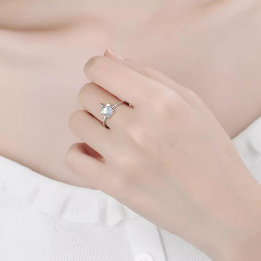 Sterling Silver Unicorn - Adjustable Ring