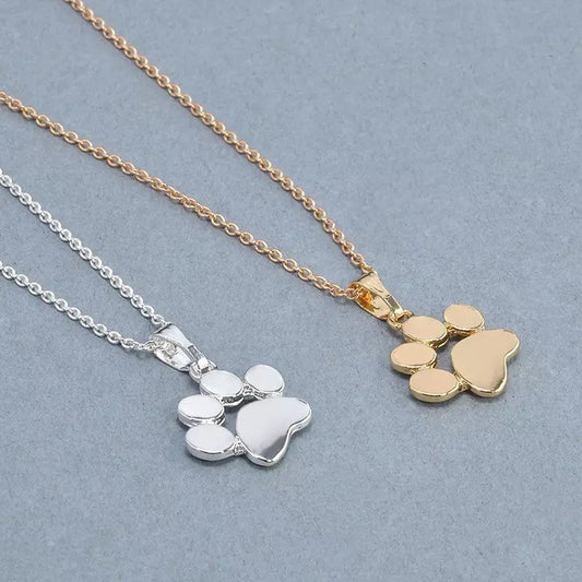 Paw Print Necklace