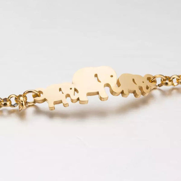 Family Elephant Bracelet