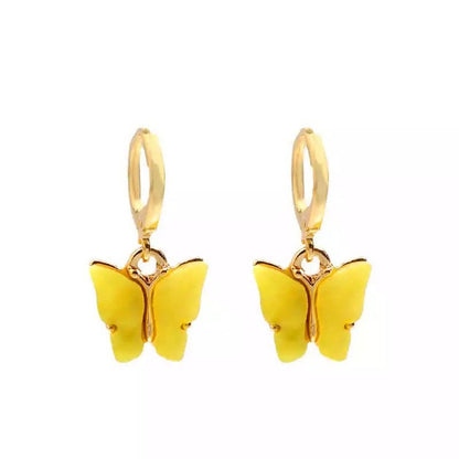 Dangle Butterfly Earrings