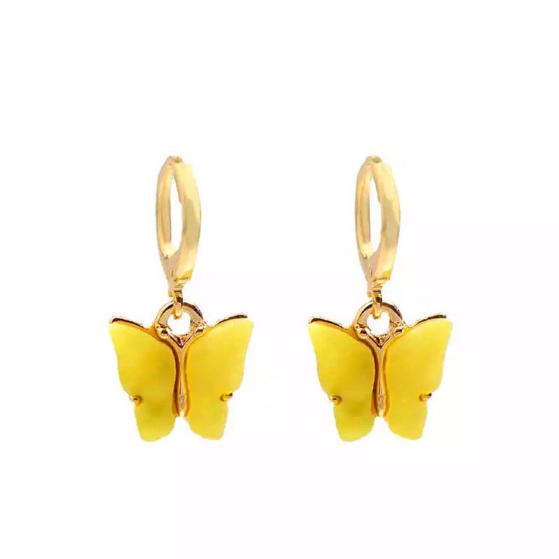 Dangle Butterfly Earrings