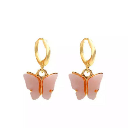 Dangle Butterfly Earrings