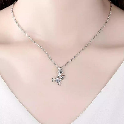 Sterling Silver Dolphin Necklace