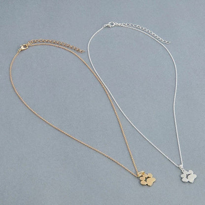 Paw Print Necklace