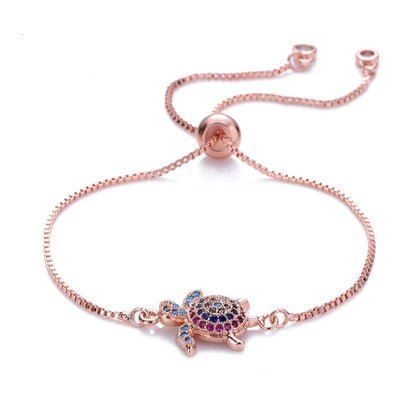 Rainbow Turtle Bracelet