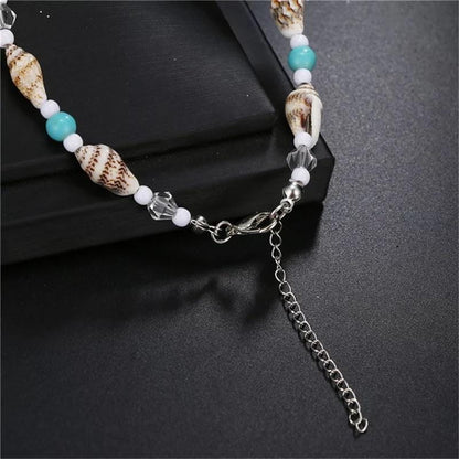 Aqua Starfish Anklet